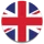 UK flag indicating English language option on the PsyTherapy Hypno-CBT website.